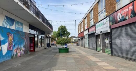 Abandoned UK shopping centre full of closed stores finally getting huge regeneration