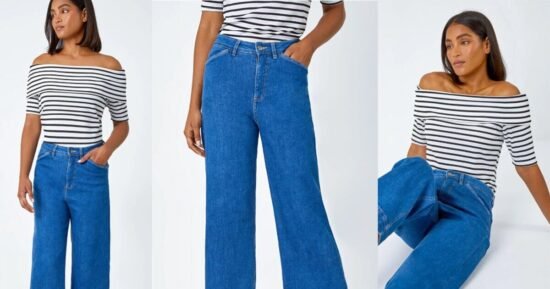 Roman’s ‘very flattering’ £36 denim culottes