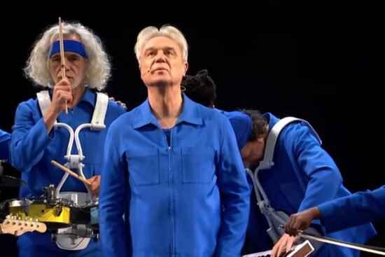 Watch David Byrne Perform ‘When We Are Singing’ on ‘Colbert’