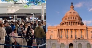 Airport security lines, Congress both stuck in gridlock