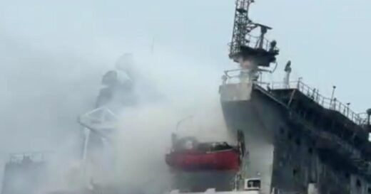 Iran strikes U.S.-owned oil tanker in Strait of Hormuz