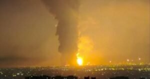 Israel strikes fuel depots in Tehran as Iran strikes back with cluster munitions
