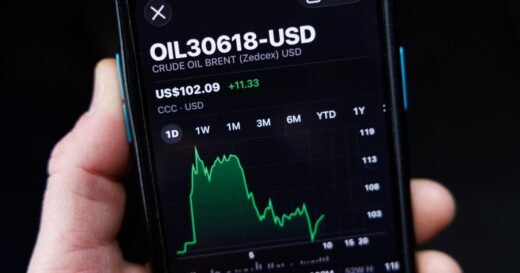 Stocks down as oil prices soar amid war with Iran, hit four-year high