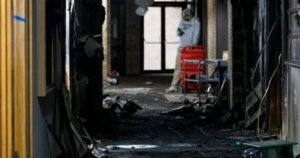 Photos show inside of charred Michigan synagogue after attack