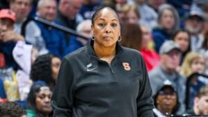 Syracuse coach calls UConn bracket placement a personal attack after loss