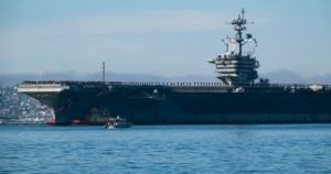 U.S. fired at Iranian vessel that approached aircraft carrier, officials say