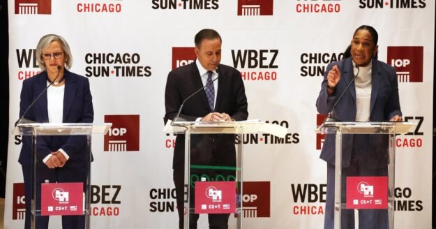 Illinois Senate primary race is test of Pritzker’s sway, Democrats’ views of ICE, outside spending