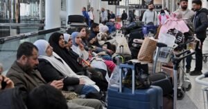 Thousands stranded as U.S-Israeli strikes on Iran close airspace in the Middle East