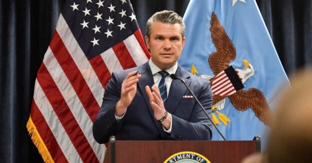 Pete Hegseth, Dan Caine hold news briefing as Iran launches new attacks on Israel, Gulf Arab countries