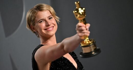 Oscar winners, stars walk Vanity Fair Oscar Party red carpet