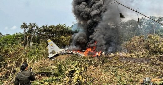Military plane crash in southwestern Colombia kills at least 33 people and injures dozens