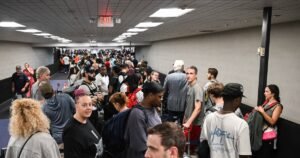 TSA wait times stretch up to 6 hours as ICE and other Homeland Security agents deployed to 14 airports