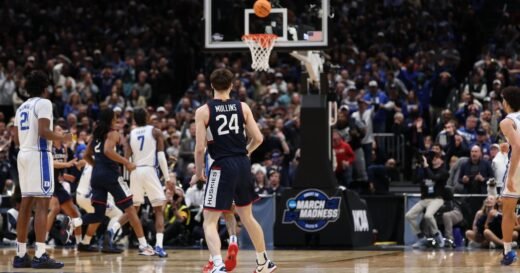 UConn downs Duke with last-second 3-pointer to join Illinois, Arizona and Michigan in Final Four