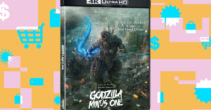 Godzilla Minus One, a very good movie, is $15 on 4K Blu-ray