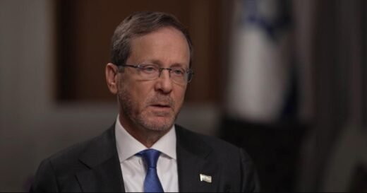 Israel’s president says it’s “about time that everybody tells Iran, ‘Guys, we’re fed up,'” as he lays out goals for war