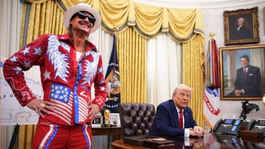 Kid Rock Brags About Friendship With Trump, Talks Helicopter Fly-By