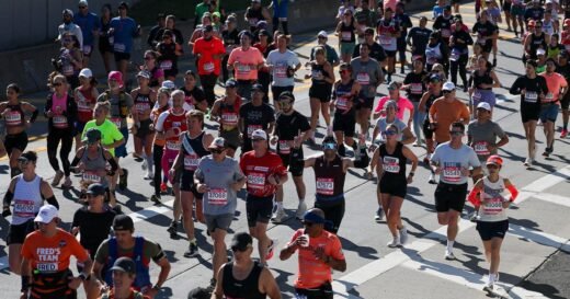 Spike in marathon runners giving boost to local economies and charities