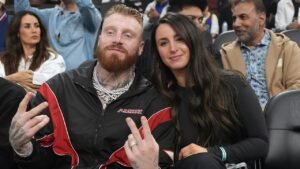 Maxx Crosby’s wife defends NFL star’s injury recovery after trade deal crumbles