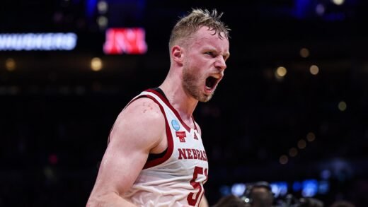 Nebraska wins first NCAA Tournament game in program history, dominating Troy