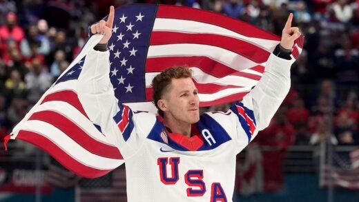 Matthew Tkachuk dismisses criticism of Team USA’s Trump visit