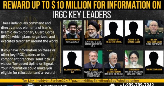 U.S. offers $10 million reward, chance to relocate for information on Iran’s leaders: “Send us a tip”