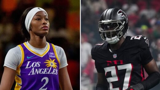 Falcons player charged in domestic violence incident with WNBA star