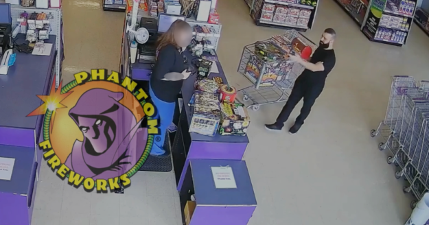 Surveillance video shows Detroit-area synagogue attacker buying $2,250 in fireworks days earlier