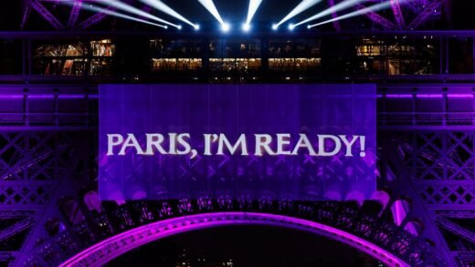 Celine Dion: Eiffel Tower lit up to announce singer’s comeback gigs | Ents & Arts News