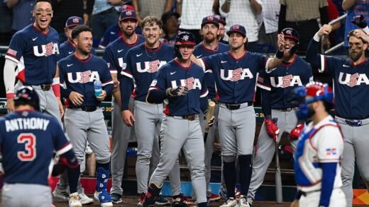 World Baseball Classic: US team gifted game-worn Olympic jerseys by gold medalists
