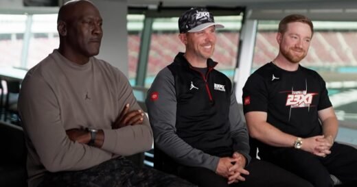 Extended interview: Michael Jordan, Denny Hamlin and Tyler Reddick