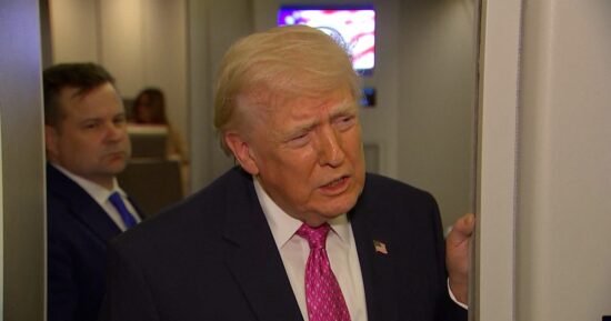 President Trump claims ‘regime change’ has happened in Iran