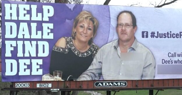 Billboard trolls missing Michigan woman Dee Warner’s husband, suspected of her murder