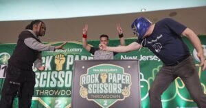 A rock, paper, scissors tournament for $10,000