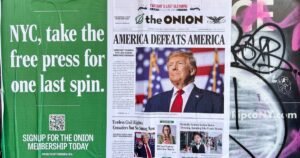 The Onion relaunches Infowars as legal wrangling continues