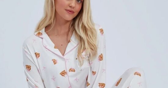Boux Avenue has re-stocked sell-out croissant pyjamas