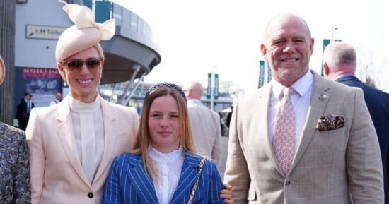 Zara Tindall twins with daughter as she leads stars at Aintree | Royal | News