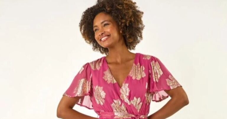 Roman’s ‘luxurious’ wedding guest dress ‘doesn’t cling anywhere’