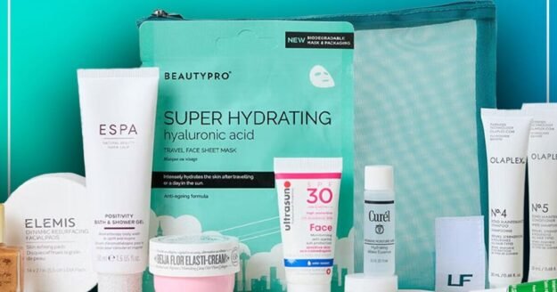 LookFantastic beauty bag saves £74 on travel beauty products