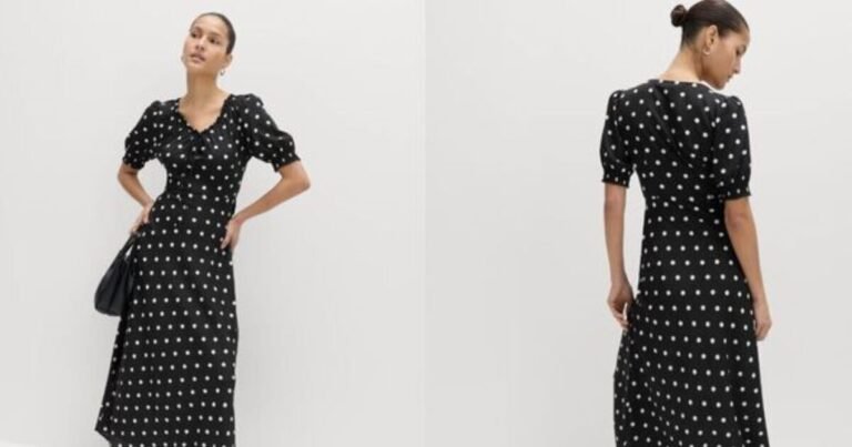 M&S launches £30 midi dress that ‘skims’ body and ‘doesn’t crease’