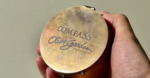 Five questions for the guys who made a compass that points to the Times Square Olive Garden