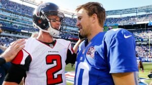 Eli Manning claps back on social media at fan over Matt Ryan career comparison