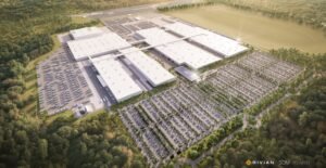 Rivian downsizes its goals for its EV factory in Georgia