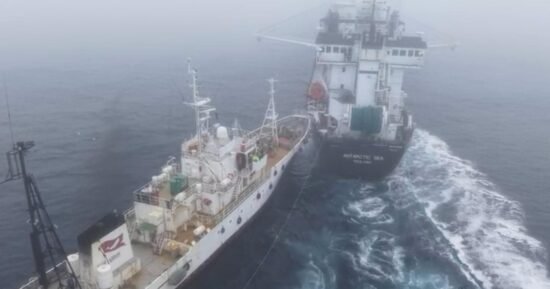 Activist ship’s collision with krill trawler off Antarctica called “deliberate attack”