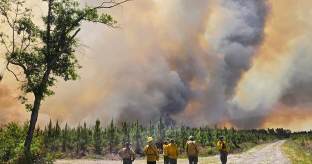 Dozens of homes destroyed as Georgia wildfires force evacuations, send smoke into metro Atlanta