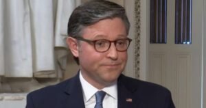 Johnson touts passage of DHS funding bill despite GOP's "razor-thin, historically small majority"