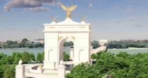 New drawings show proposed “Arc de Trump”
