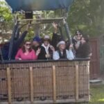 Pilot of hot air balloon carrying 13 people makes emergency landing in California backyard