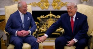 Trump wraps meeting with King Charles