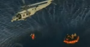Watch: Artemis II astronauts airlifted out of ocean after splashdown