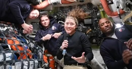 Watch: Artemis II astronauts take questions on their way toward the moon